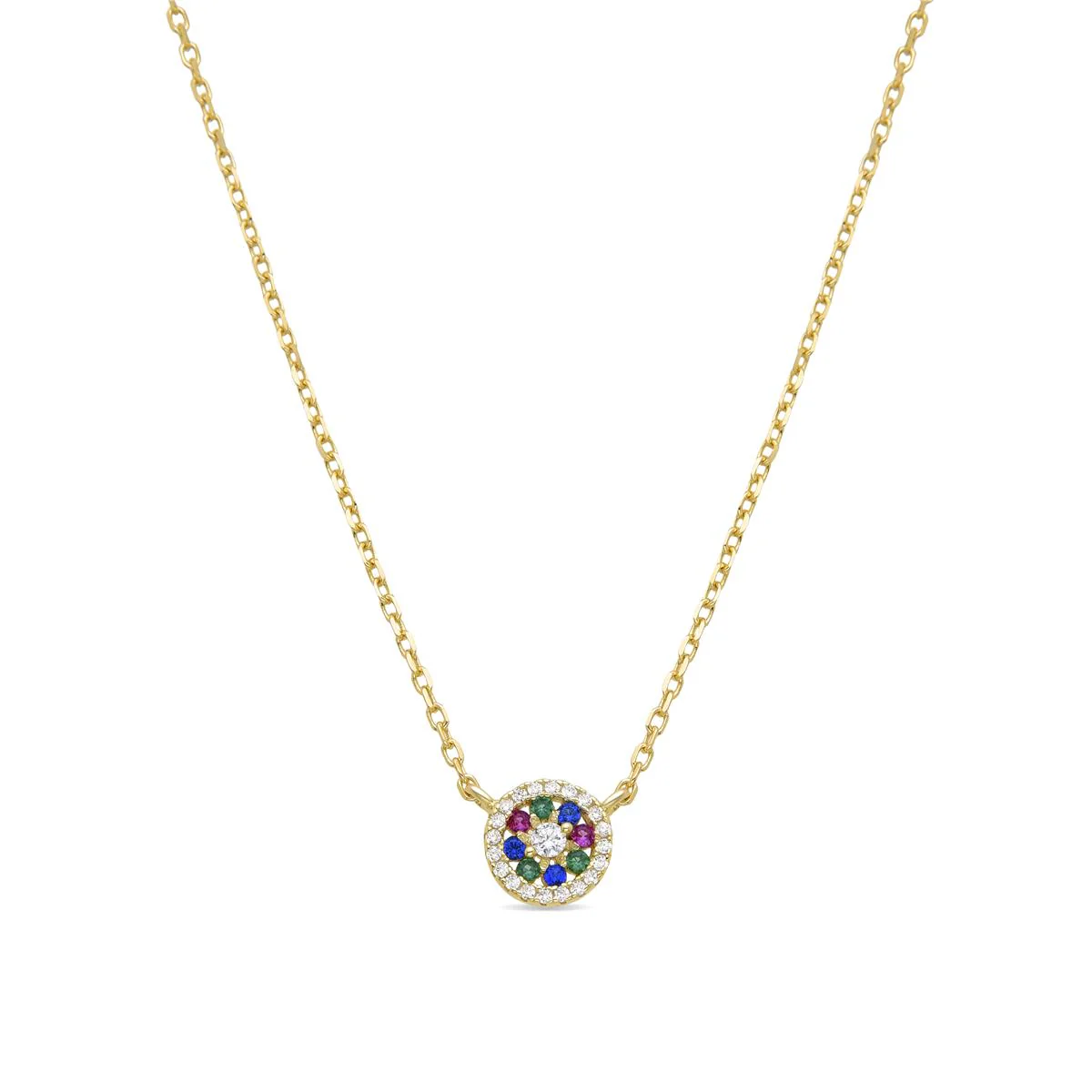 Collar Nyafa Plata de Ley 925 - Nyafa MULTICOLOR