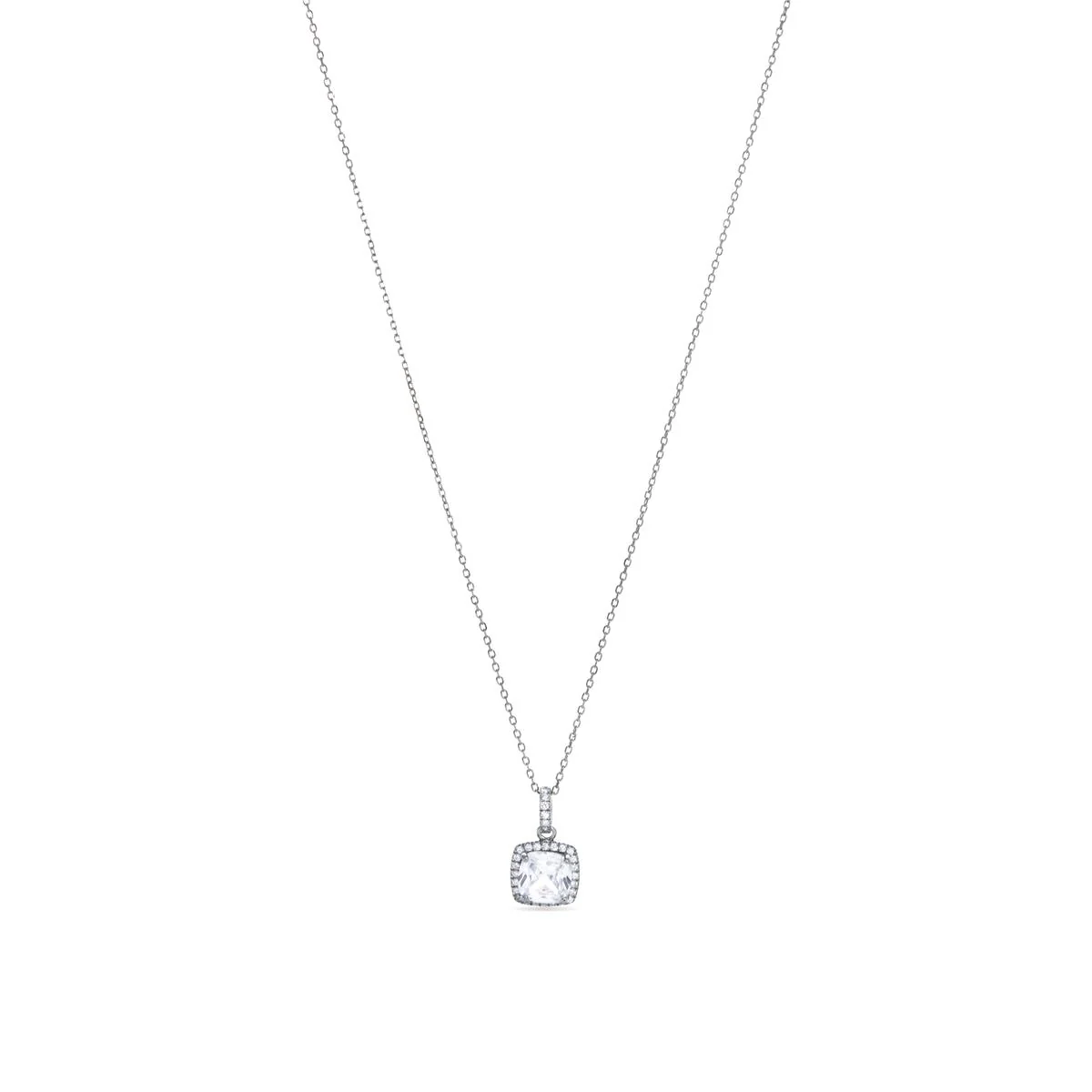 Collar nyos de plata de ley 925 - Nyos BLANCO