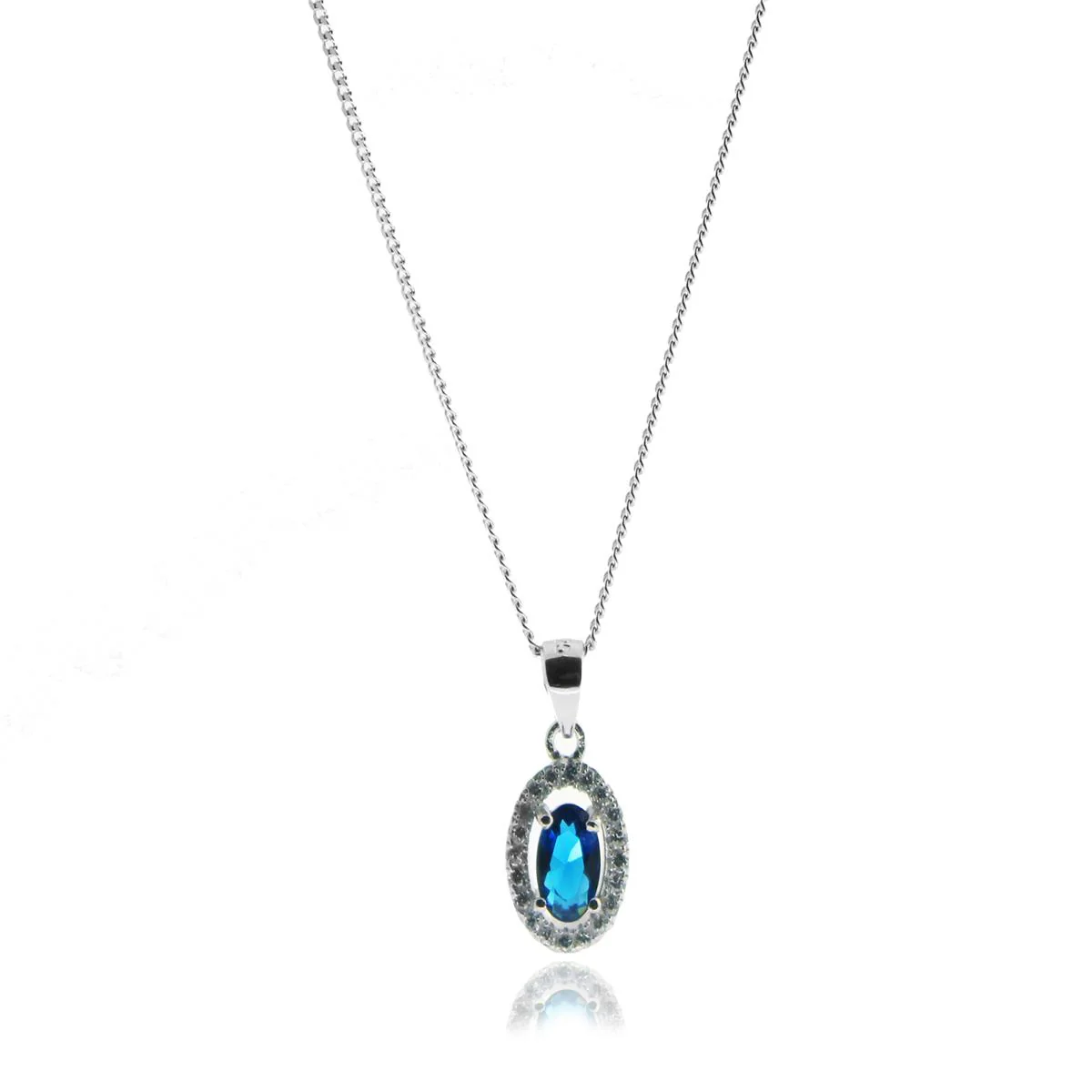 Collar Nyos Plata De Ley 925 - Nyos BLANCO