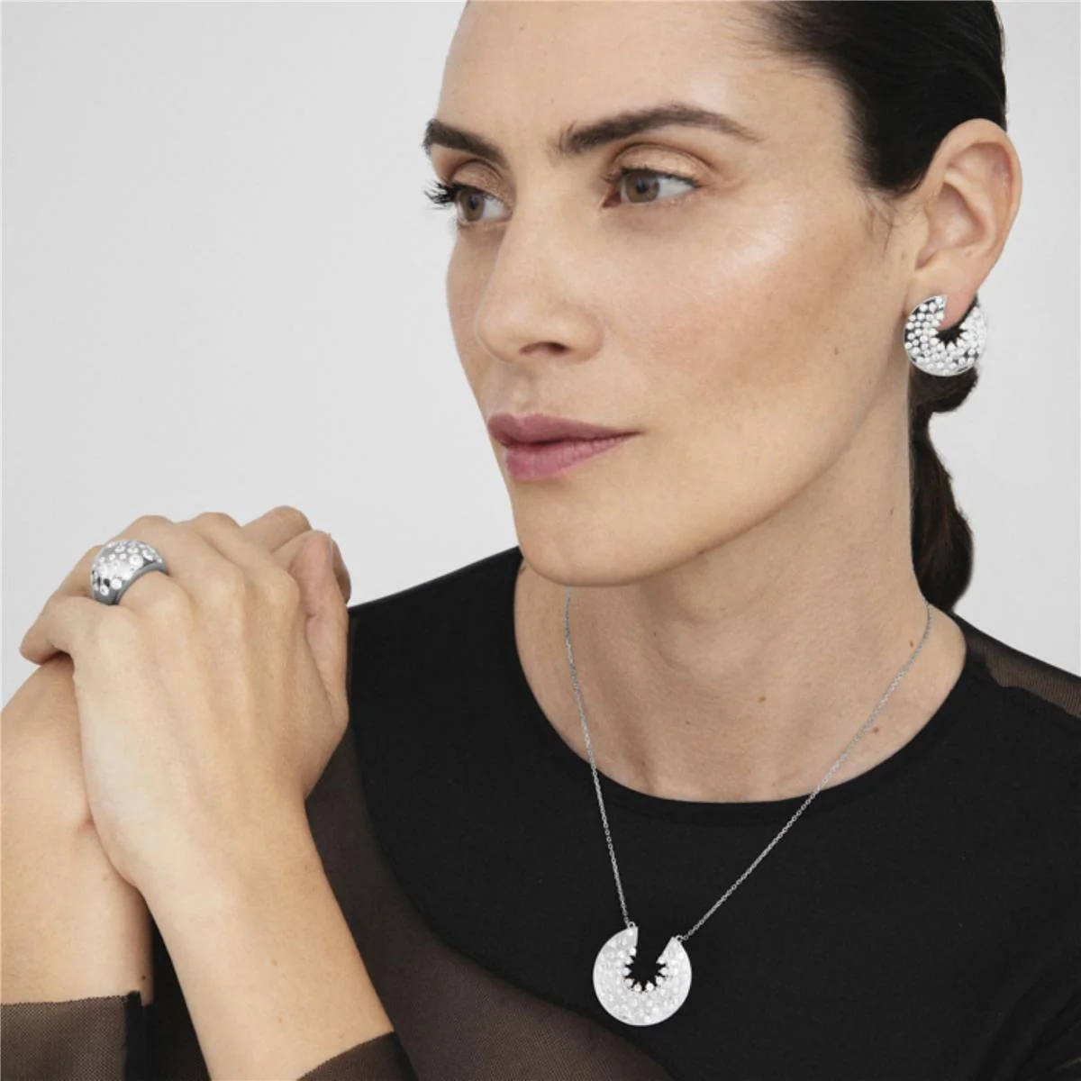 Collar Olmay Plata De Ley 925 - Olmay BLANCO - Image 2