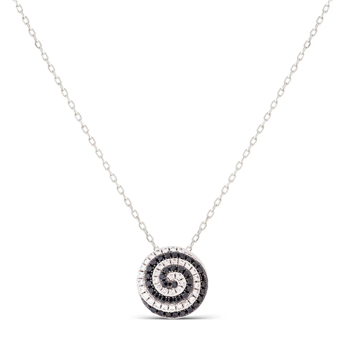 Collar Orahnya Plata De Ley 925 - Orahnya NEGRO