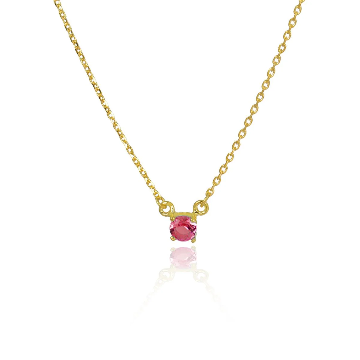 Collar Otieno Plata De Ley 925 - Otieno ROJO