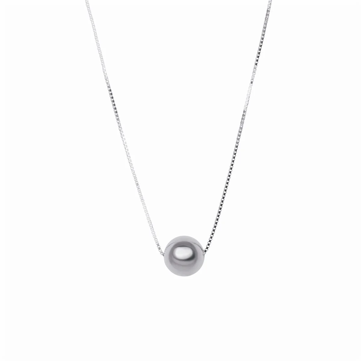 Collar Paciencia Plata De Ley 925 - Paciencia GRIS