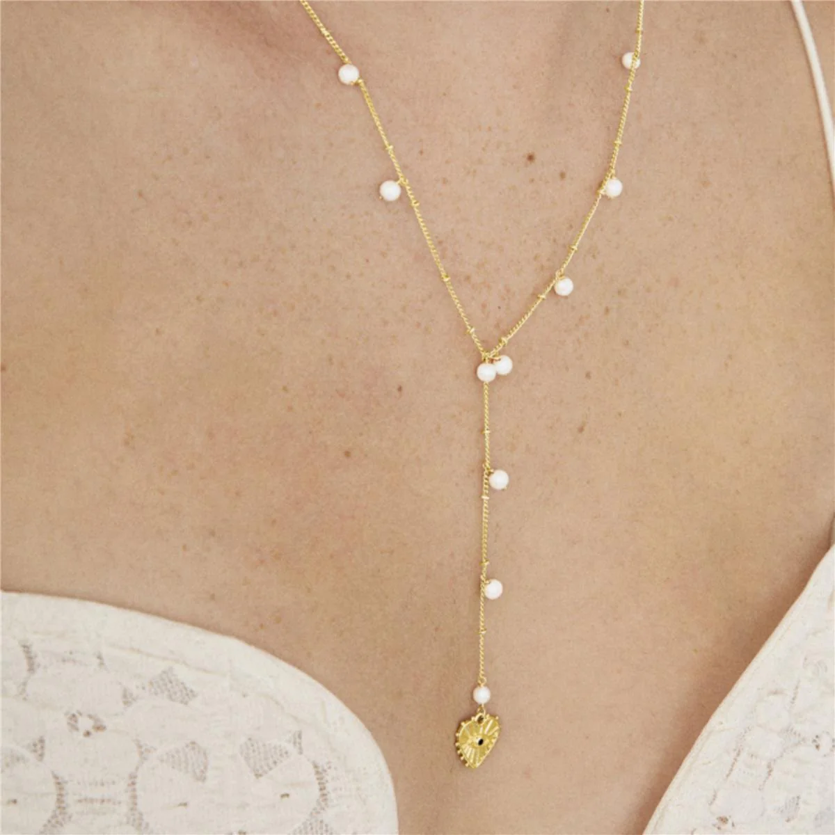 Collar Phali acabado en Oro Amarillo de 18 Kts - Phali MULTICOLOR - Image 3