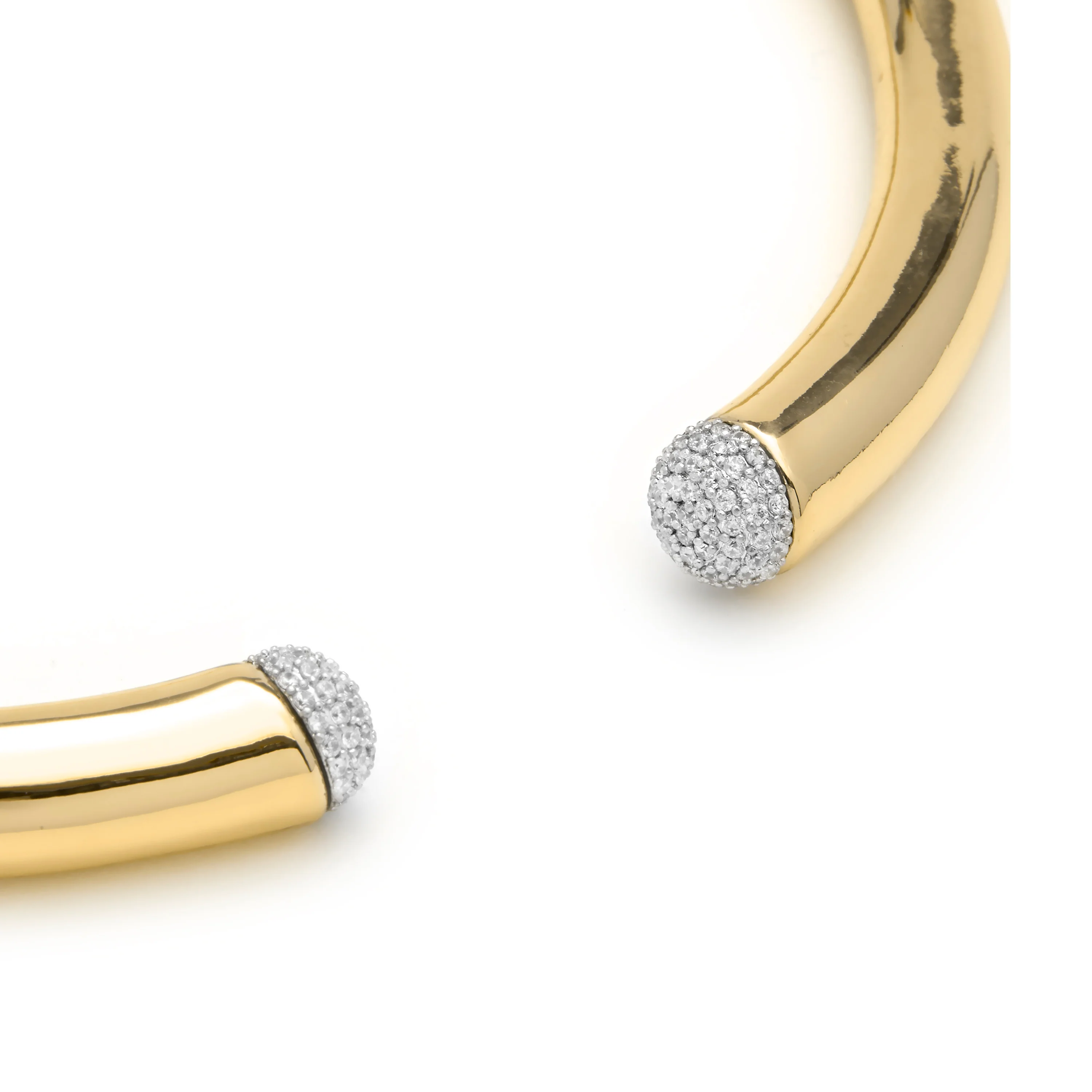 Collar de Circonita Brillante acabado en oro amarillo de 18k - Pharra - Image 5
