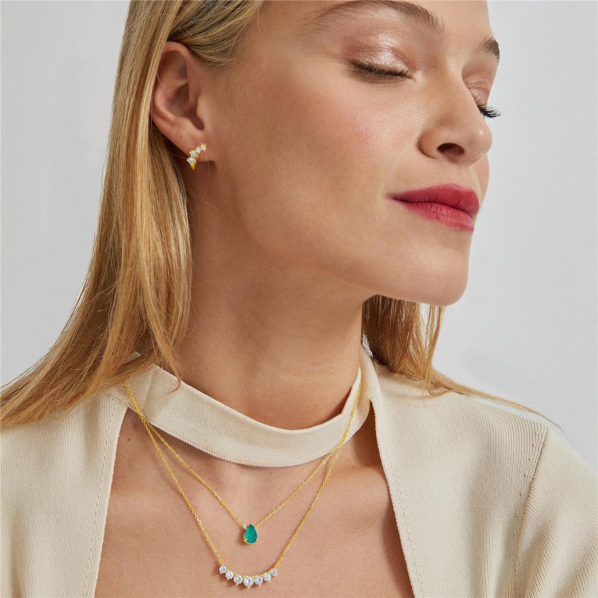 Collar Phyba Plata De Ley 925 - Phyba VERDE - Image 3