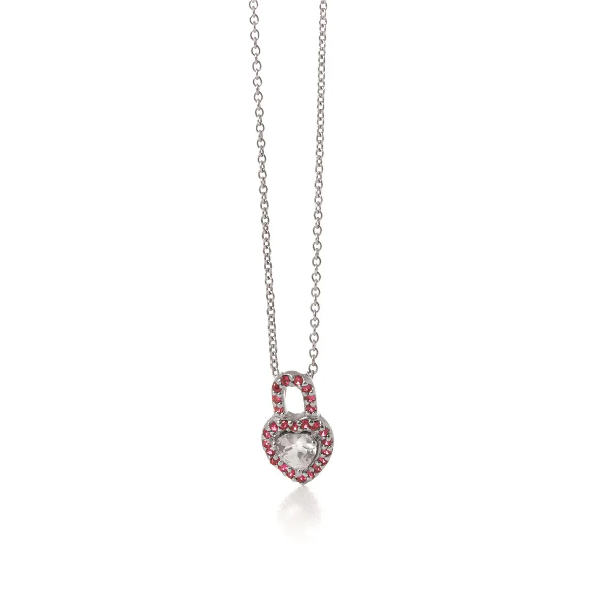 Collar Pichi Plata De Ley 925 - Pichi ROJO