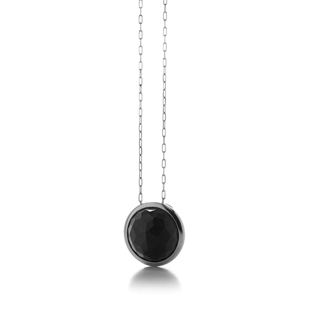 Collar Polepole Plata De Ley 925 - Polepole NEGRO