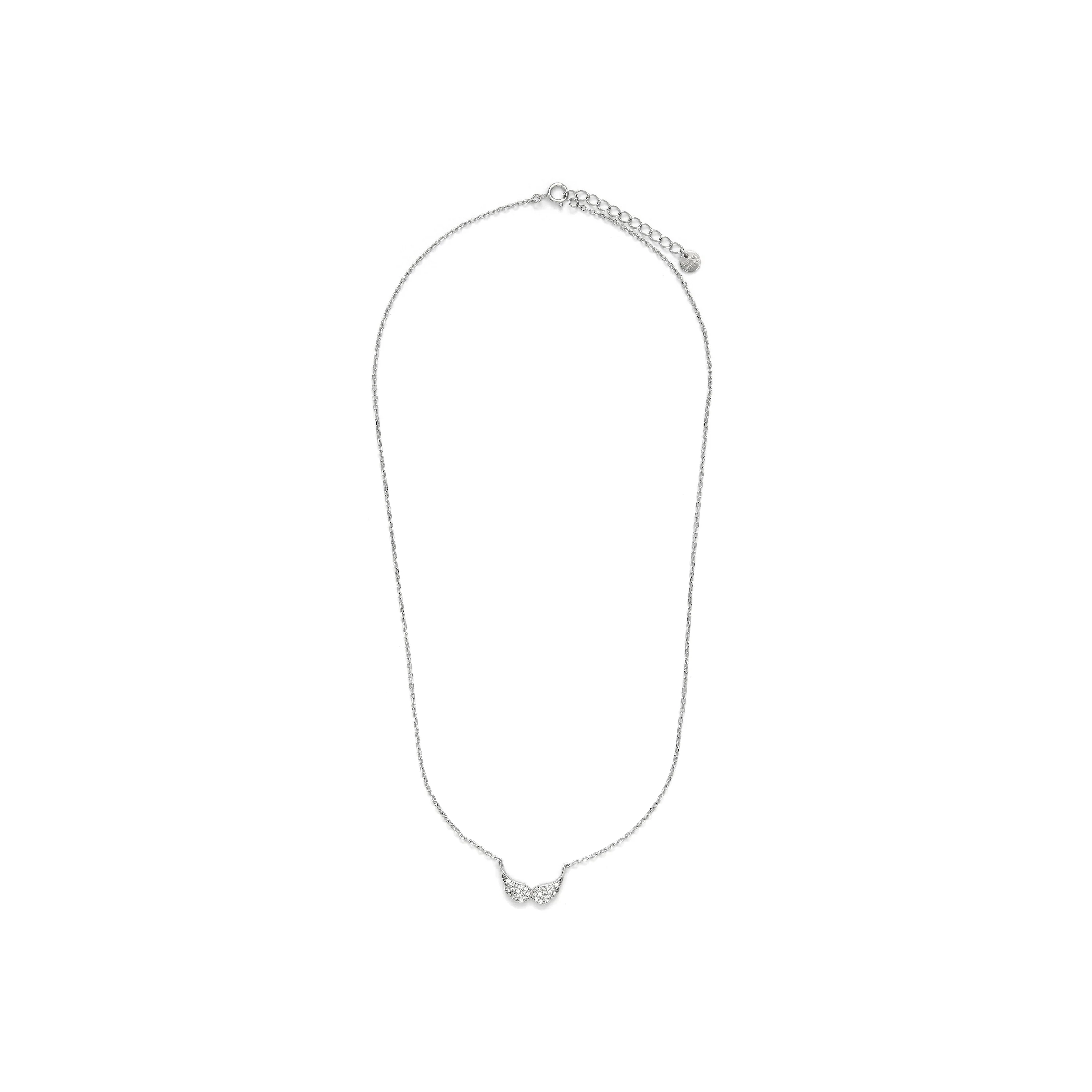 Collar de Plata de Ley 925 con Circonita Brillante acabado en rodio - Pureza - Image 3