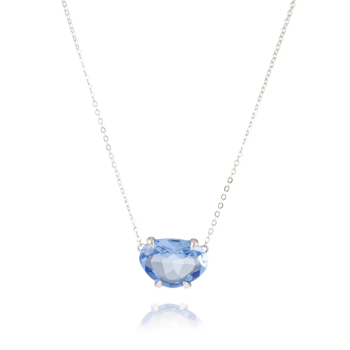 Collar Puskar Plata De Ley 925 - Puskar AZUL
