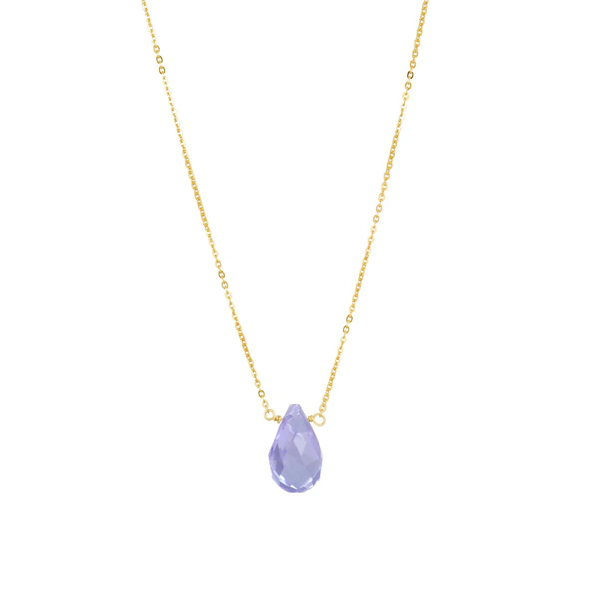 Collar Qari Plata De Ley 925 - Qari MORADO