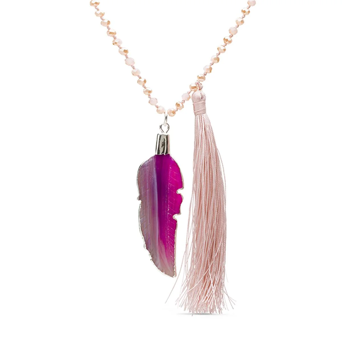 Collar Raga acabado en Rodio - Raga ROSA