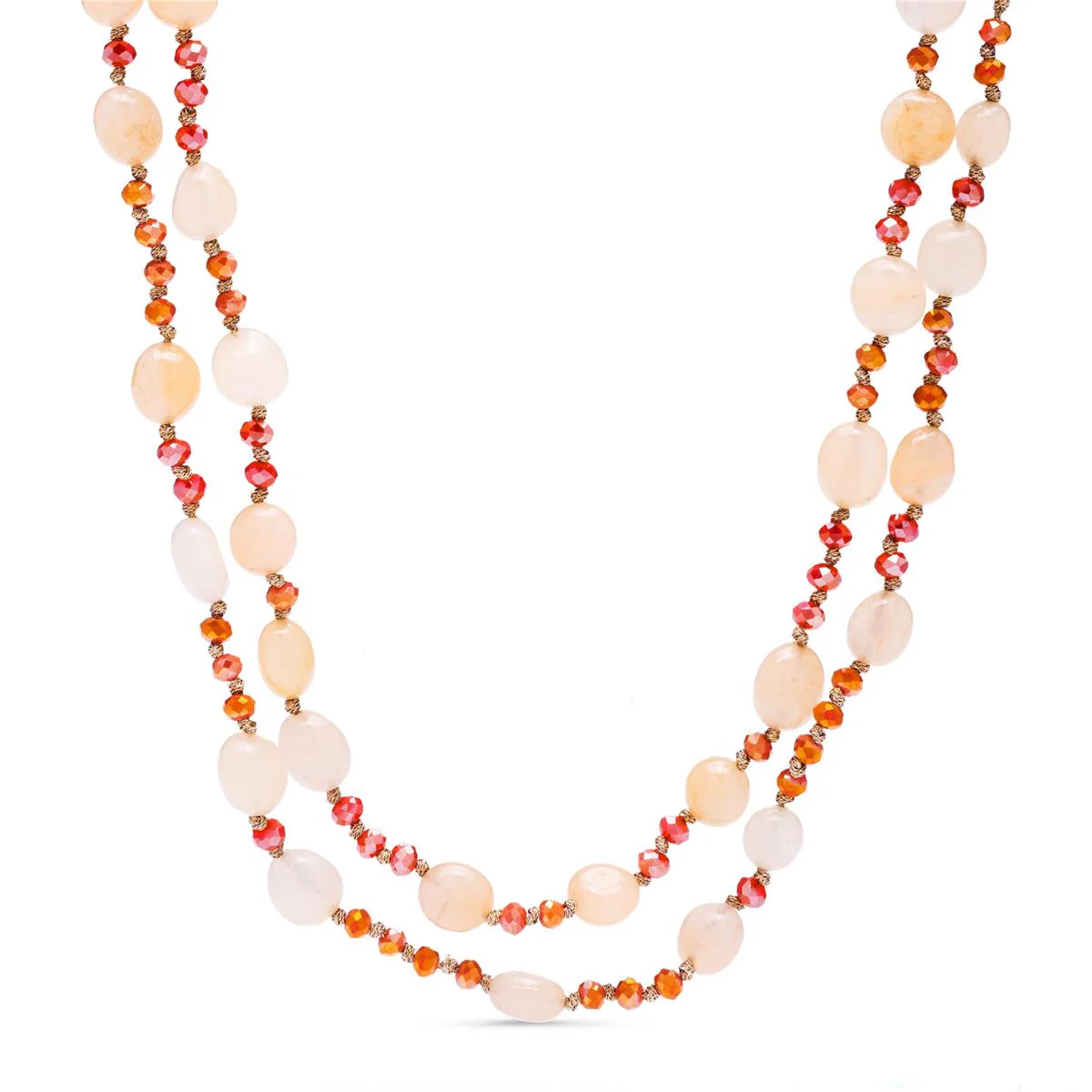 Collar Retadel Plata De Ley 925 - Retadel NARANJA