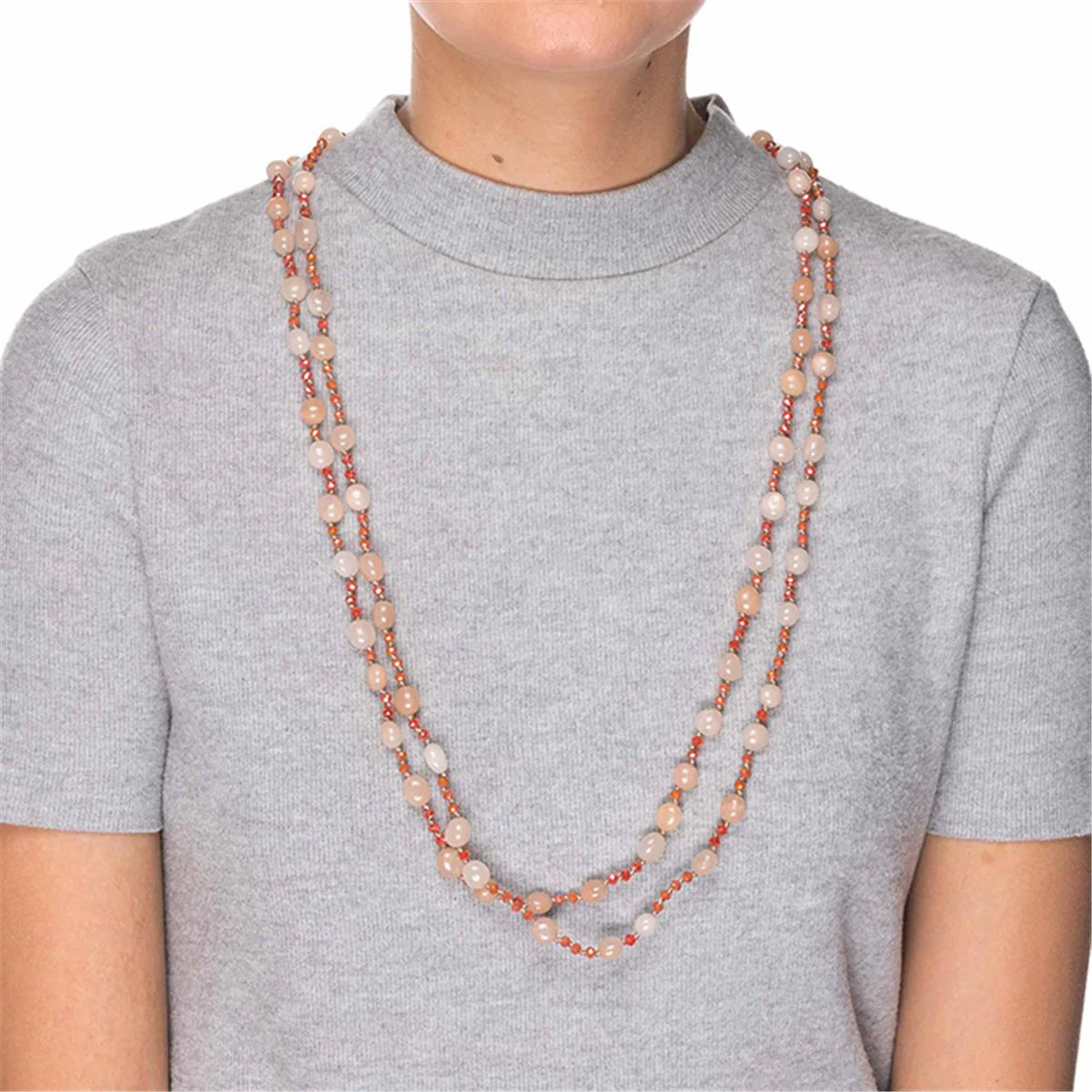 Collar Retadel Plata De Ley 925 - Retadel NARANJA - Image 4