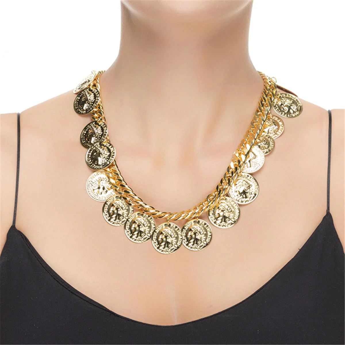 Collar Richjen acabado en Oro Amarillo de 18 Kts - Richjen AMARILLO - Image 2