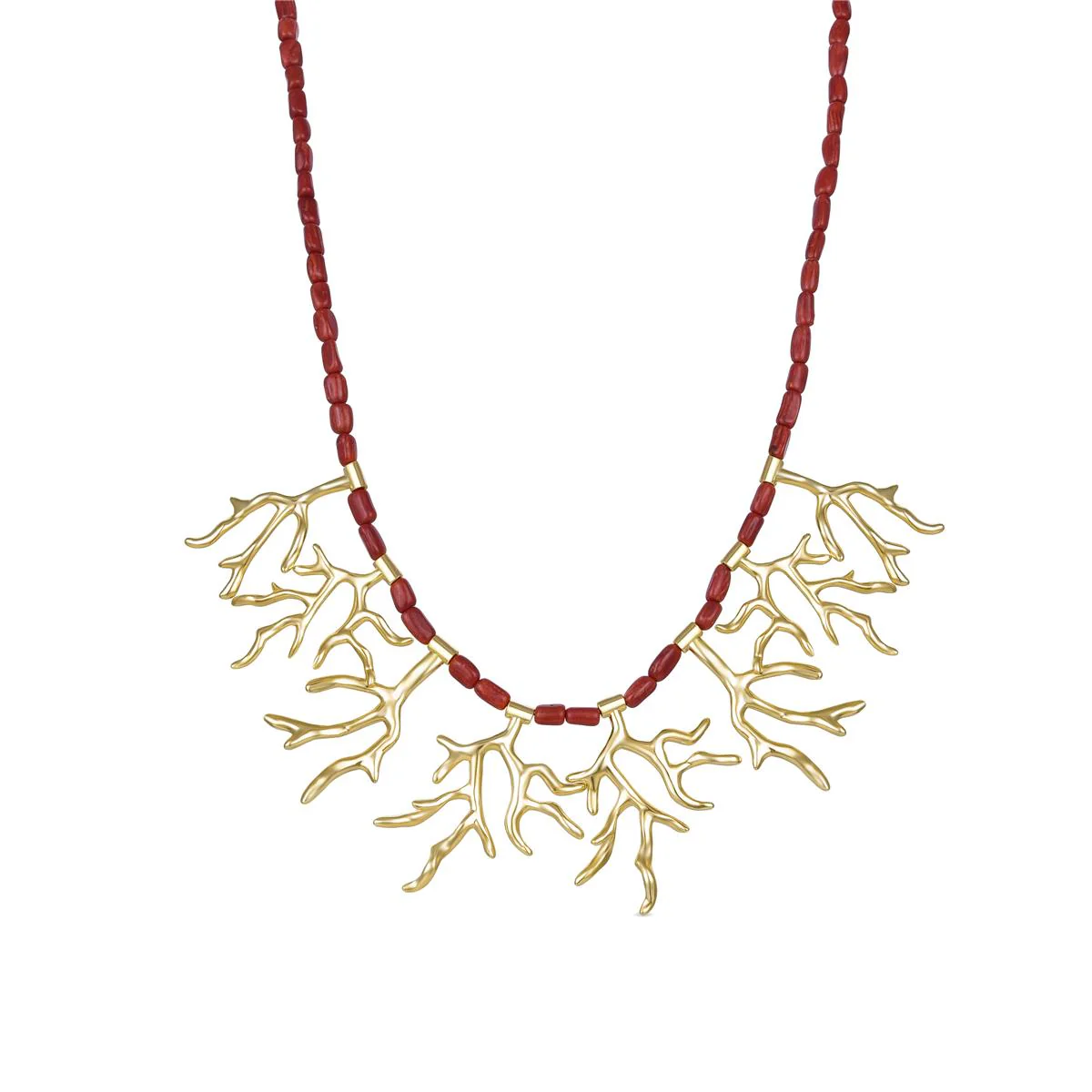 Collar Rikme acabado en oro amarillo de 18 kts - Rikme ROJO