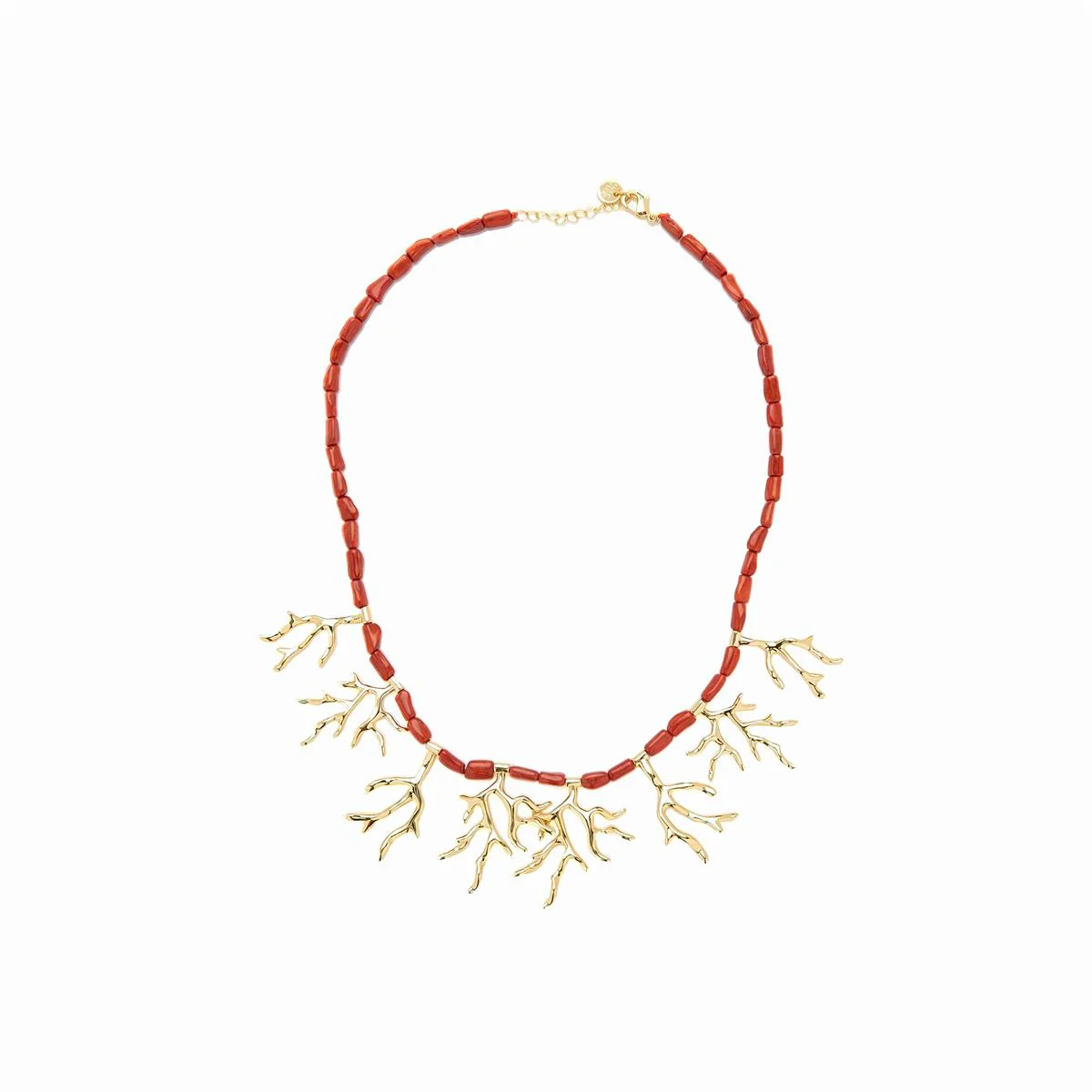 Collar Rikme acabado en oro amarillo de 18 kts - Rikme ROJO - Image 2