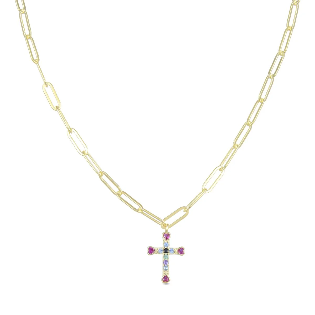 Collar Rikzer Plata De Ley 925 - Rikzer MULTICOLOR