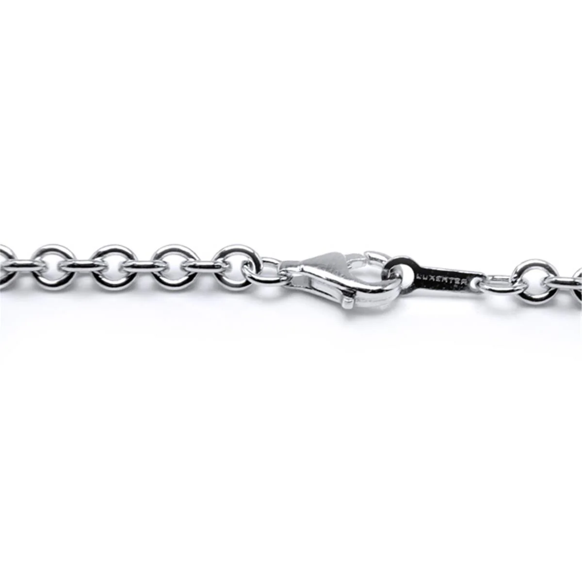 Collar Rolon Plata De Ley 925 - Rolon GRIS