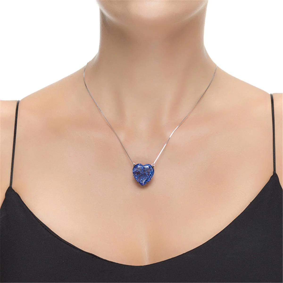 Collar Rolruth Plata De Ley 925 - Rolruth AZUL - Image 2