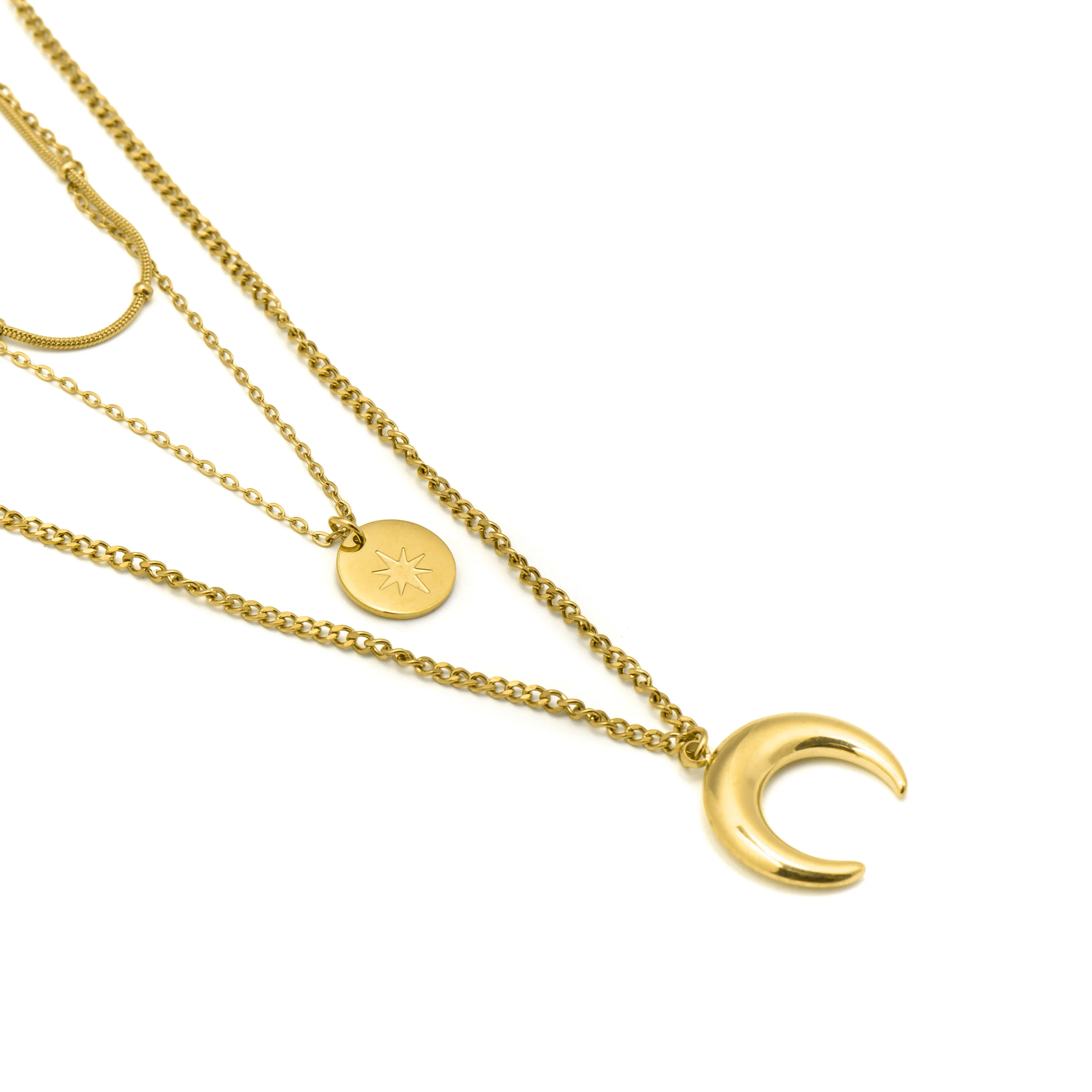 Collar acabado en oro amarillo 18k - Salsu - Image 5