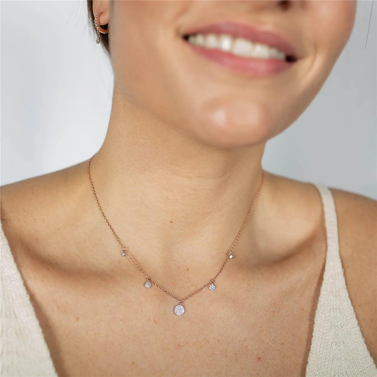Collar Saoko Plata De Ley 925 - Saoko BLANCO - Image 4