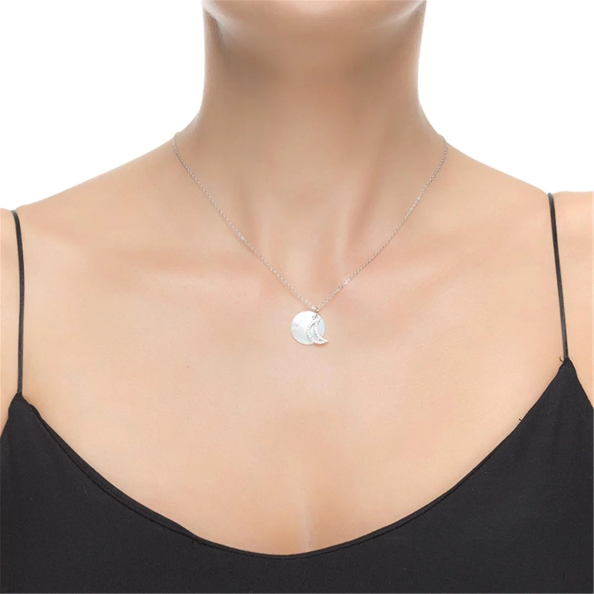 COLLAR SARALETT PLATA - Saralett BLANCO - Image 2