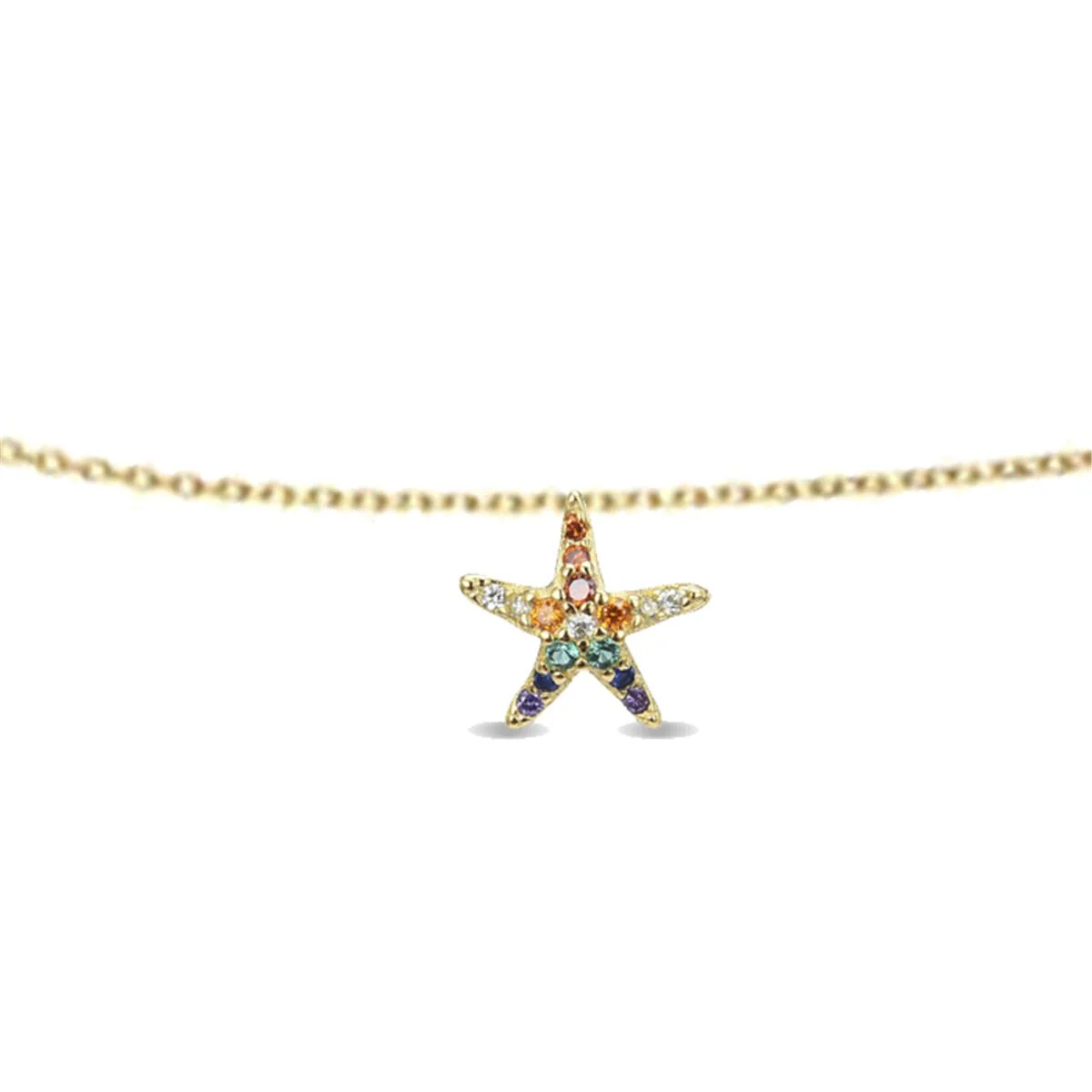 Collar Sarij Plata De Ley 925 - Sarij MULTICOLOR