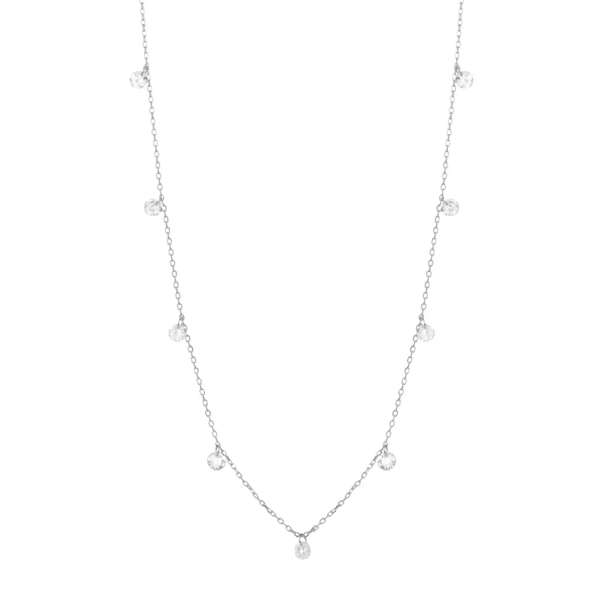 Collar Seduccion Plata De Ley 925 - Seduccion BLANCO