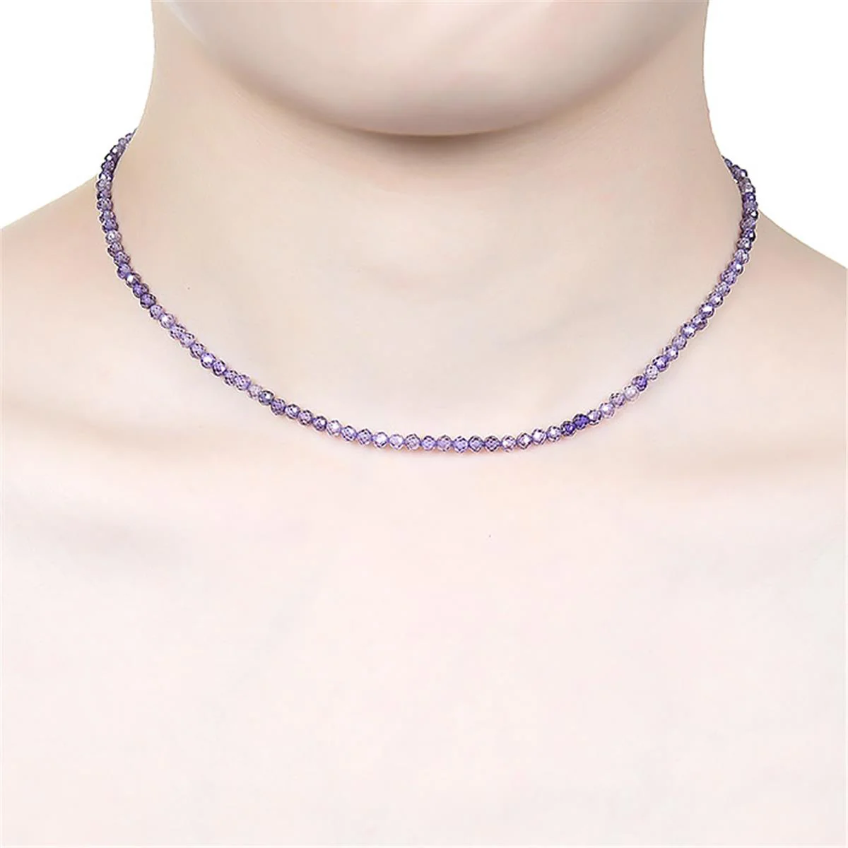 Collar Segamo Plata De Ley 925 - Segamo MORADO - Image 2