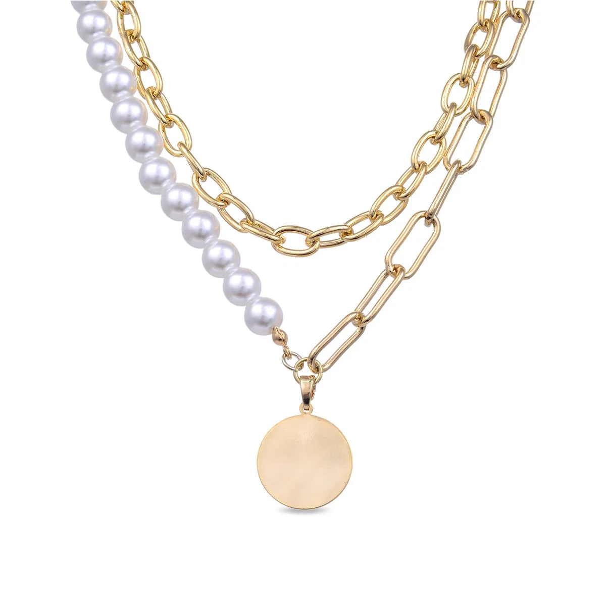 Collar Sekaf acabado en Oro Amarillo de 18 Kts - Sekaf BLANCO