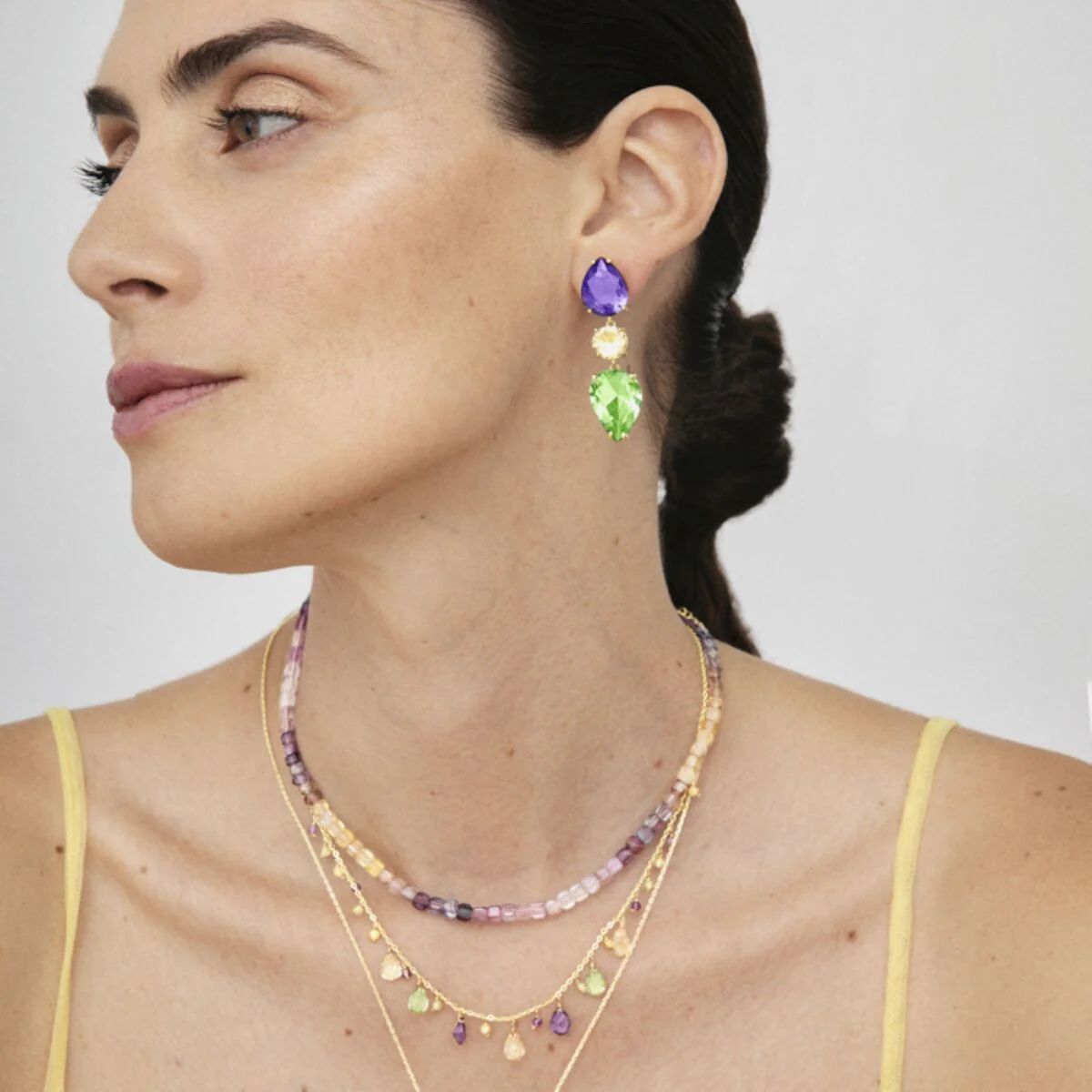 Collar Sereo Plata De Ley 925 - Sereo MULTICOLOR - Image 3