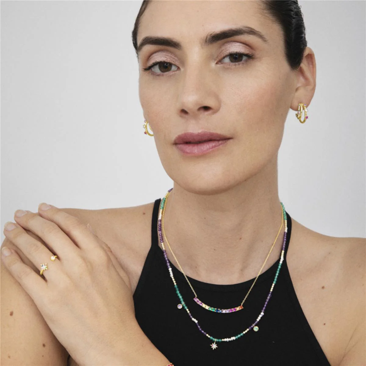 Collar Shadeb Plata De Ley 925 - Shadeb MULTICOLOR - Image 2