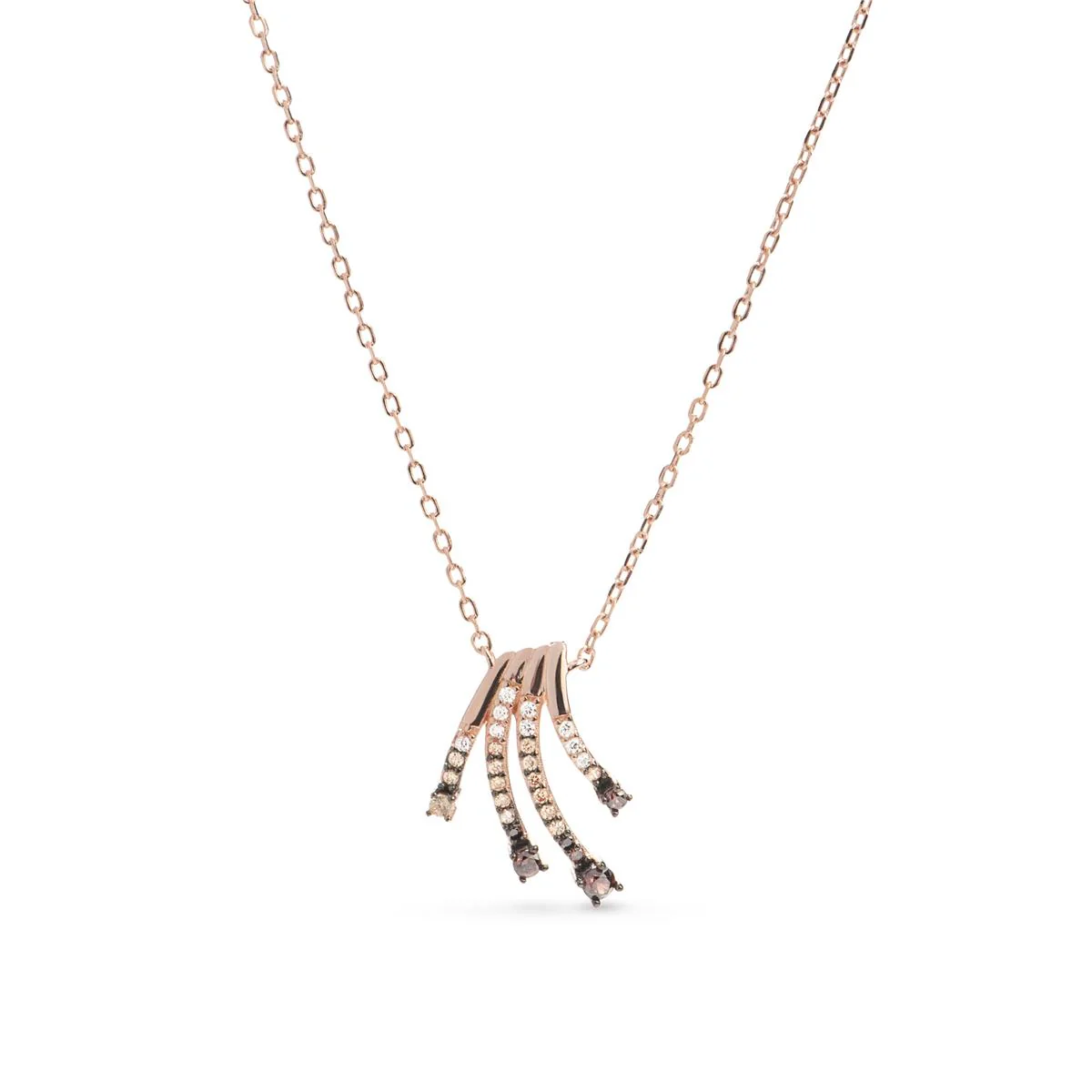 Collar Sharay Plata De Ley 925 - Sharay MARRON