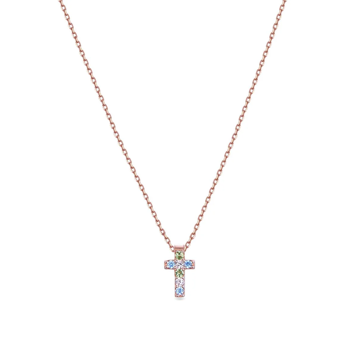 Collar Sharra Plata de Ley 925 - Sharra MULTICOLOR