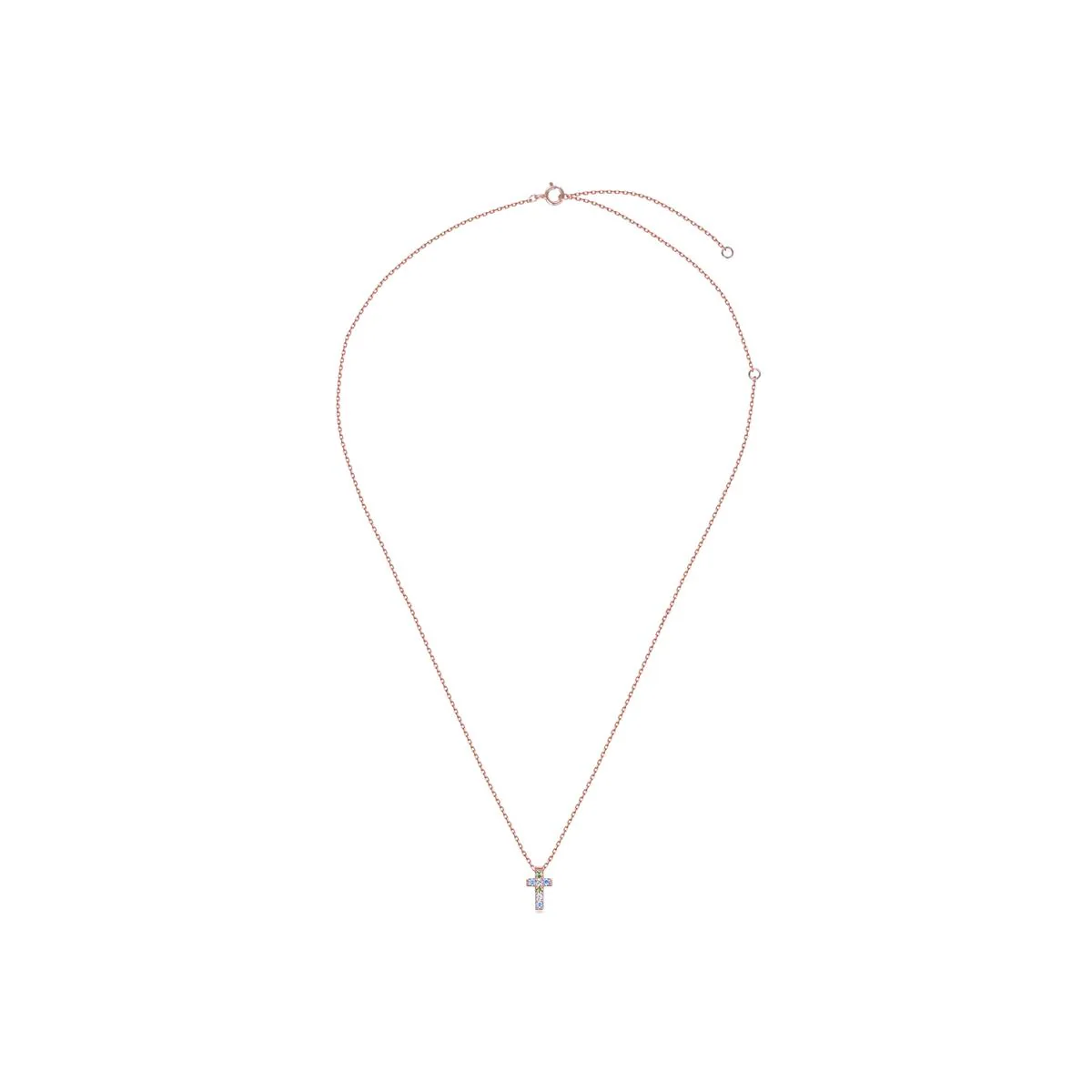 Collar Sharra Plata de Ley 925 - Sharra MULTICOLOR - Image 2