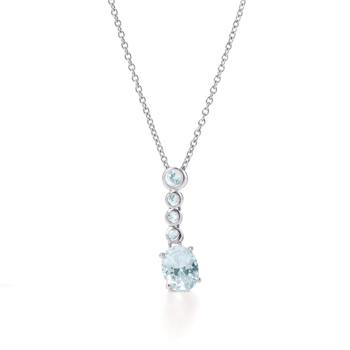 Collar Shayiri Plata De Ley 925 - Shayiri BLANCO