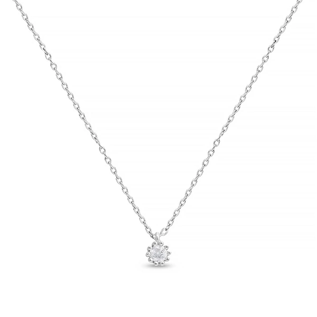 Collar Shelat Plata De Ley 925 - Shelat BLANCO