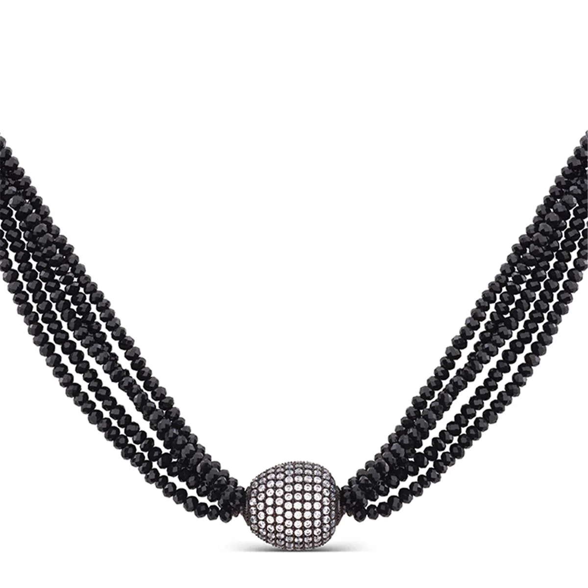 Collar Shicai Plata De Ley 925 - Shicai NEGRO