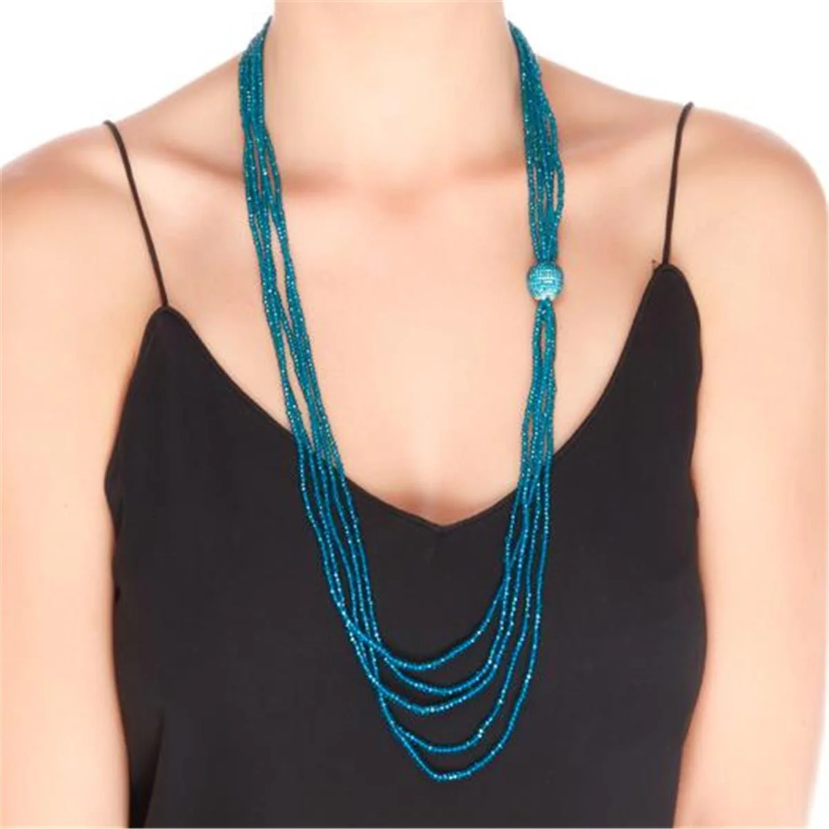 Collar Shicai Plata De Ley 925 - Shicai AZUL - Image 2