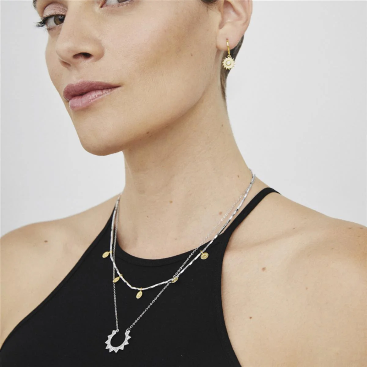 Collar Shiji Plata De Ley 925 - Shiji BLANCO - Image 3