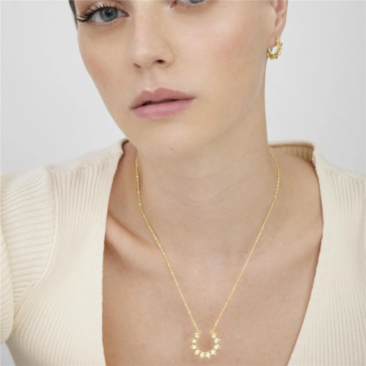 Collar Shiji Plata De Ley 925 - Shiji BLANCO - Image 3
