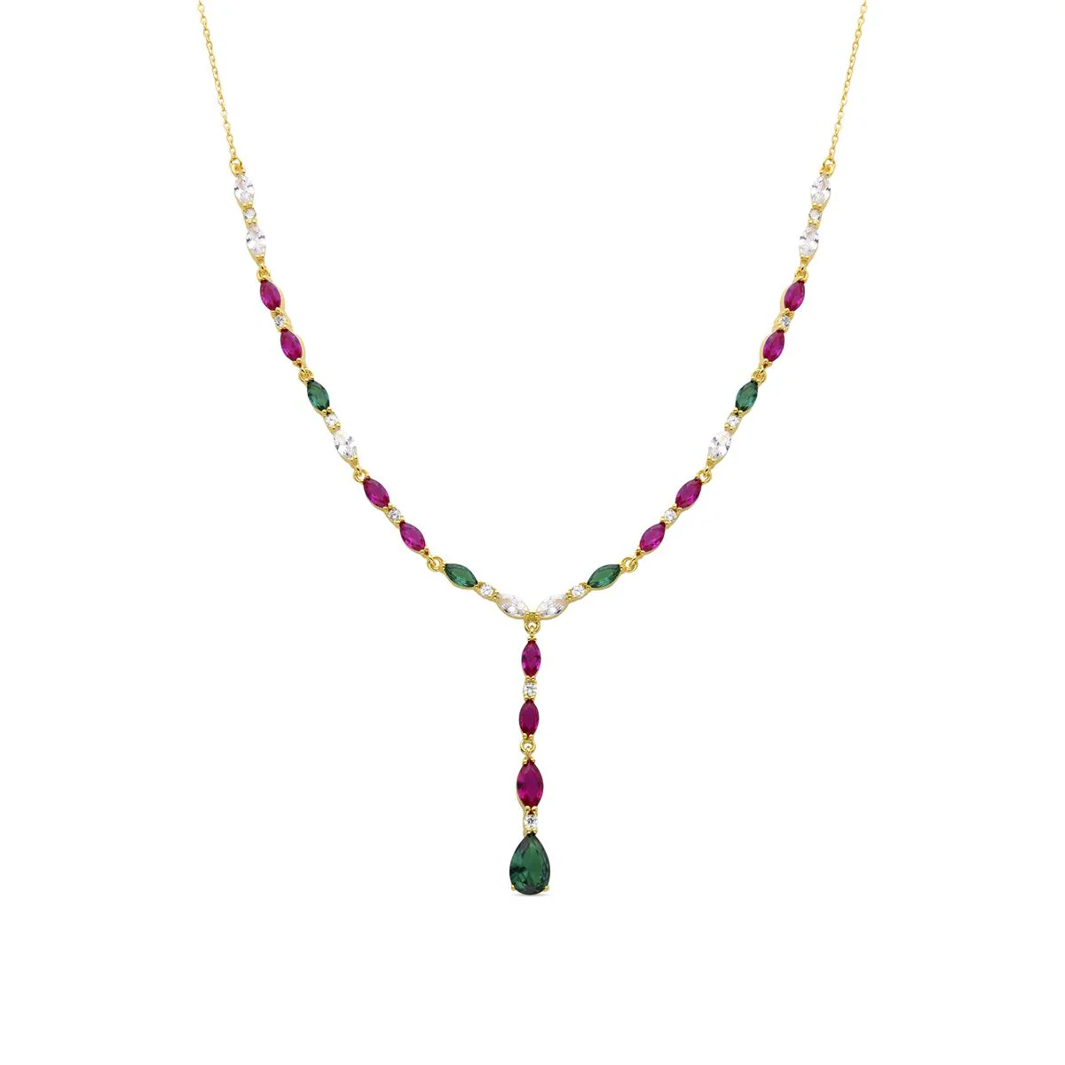 Collar Shila Plata de Ley 925 - Shila MULTICOLOR