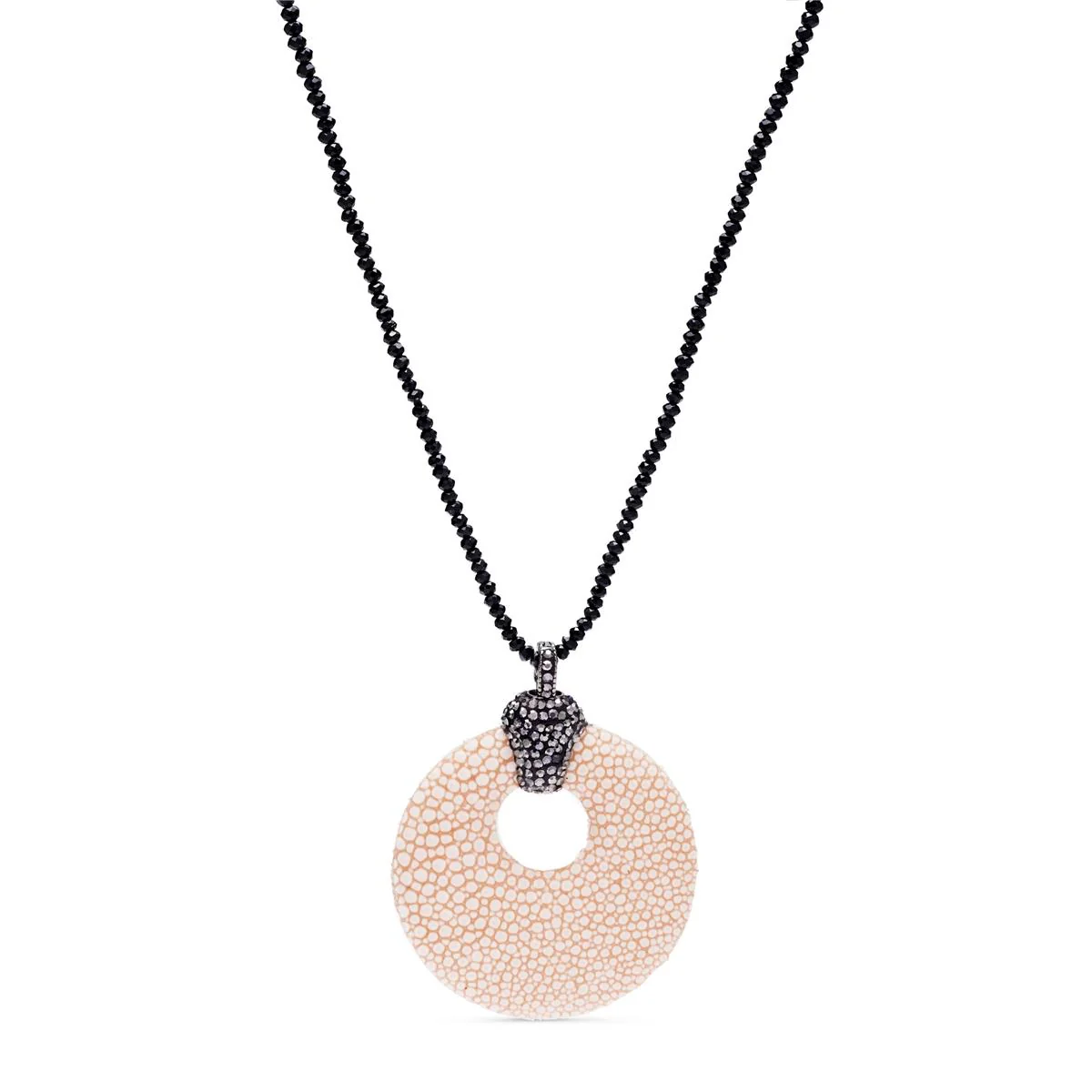 Collar Sica acabado en Rutenio Negro - Sica ROSA