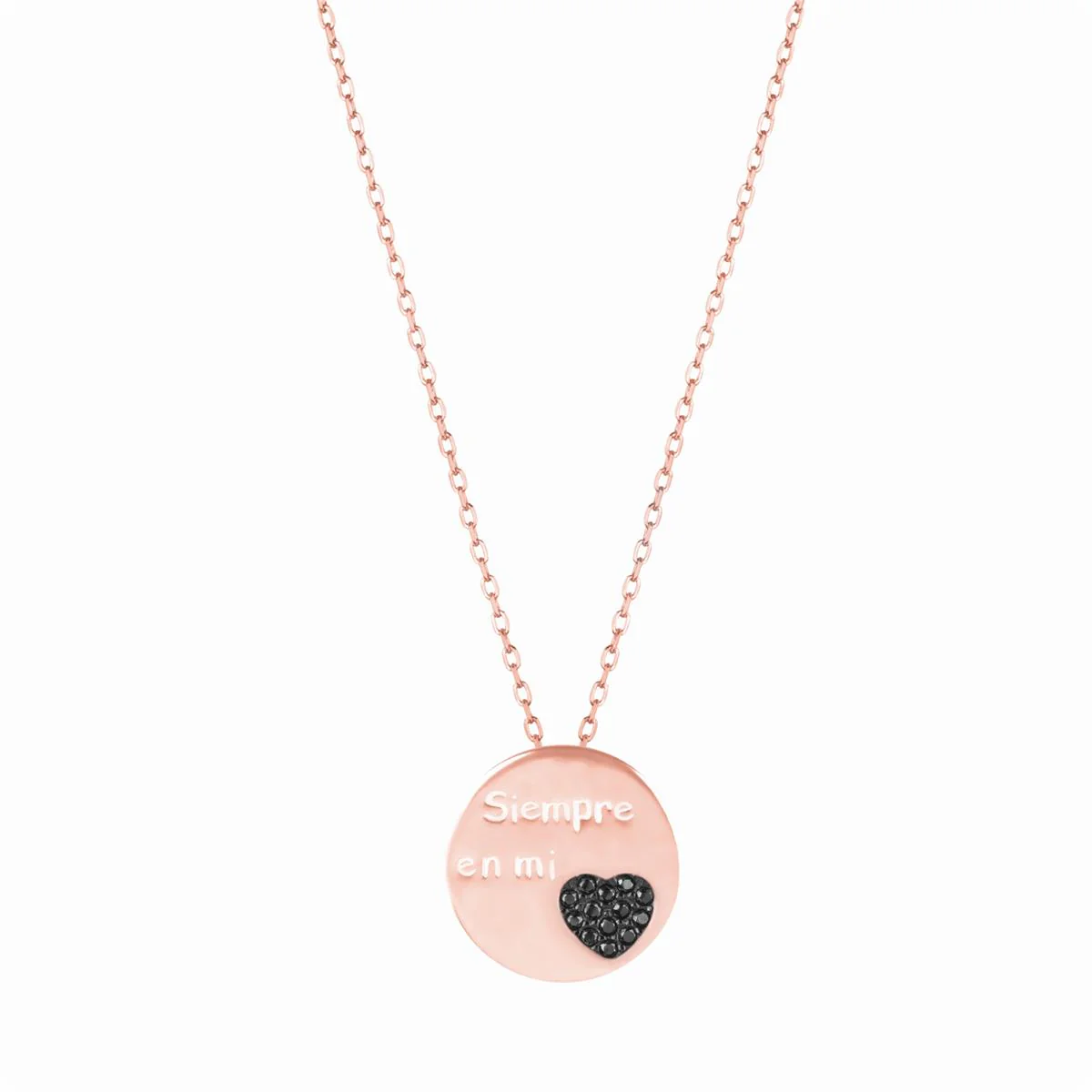 Collar Siempre Plata De Ley 925 - Siempre NEGRO