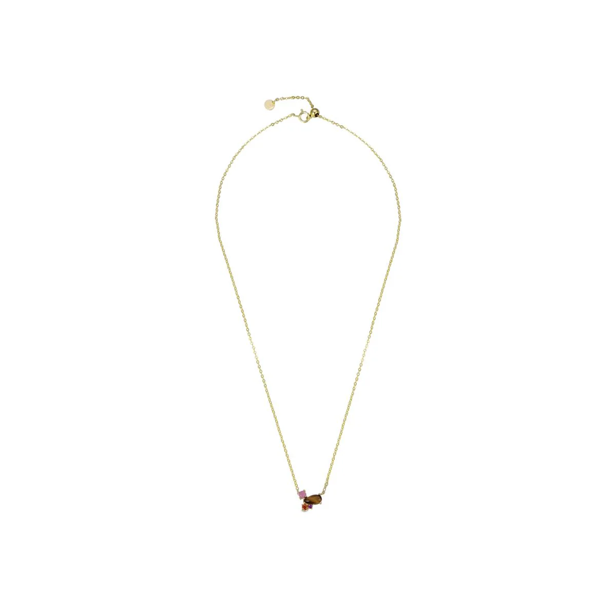 Collar Simly Plata De Ley 925 - Simly MARRON - Image 2