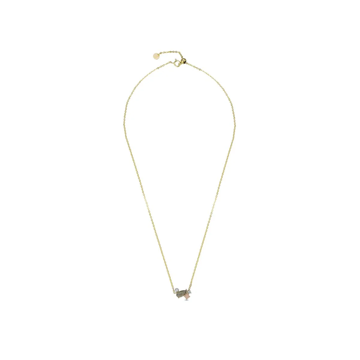 Collar Simly Plata De Ley 925 - Simly GRIS - Image 2