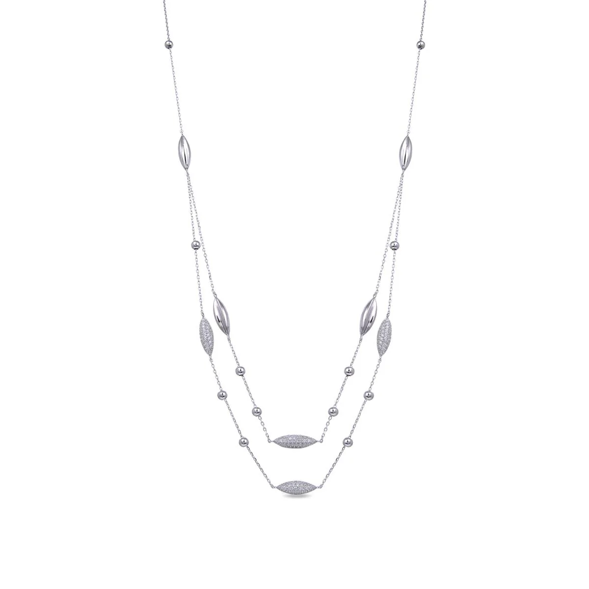 Collar Siron Plata De Ley 925 - Siron BLANCO