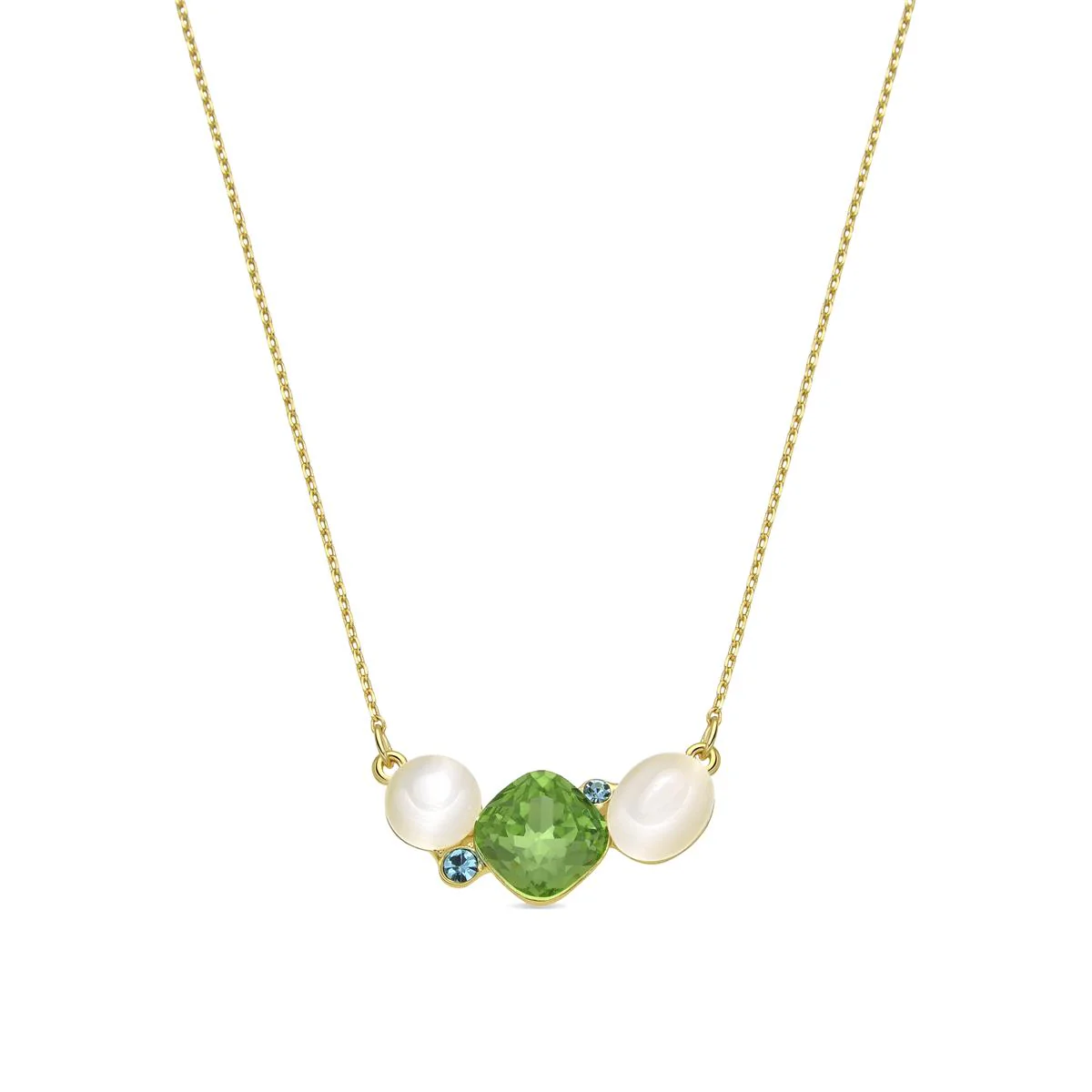 Collar Sitla acabado oro 18k - Sitla VERDE