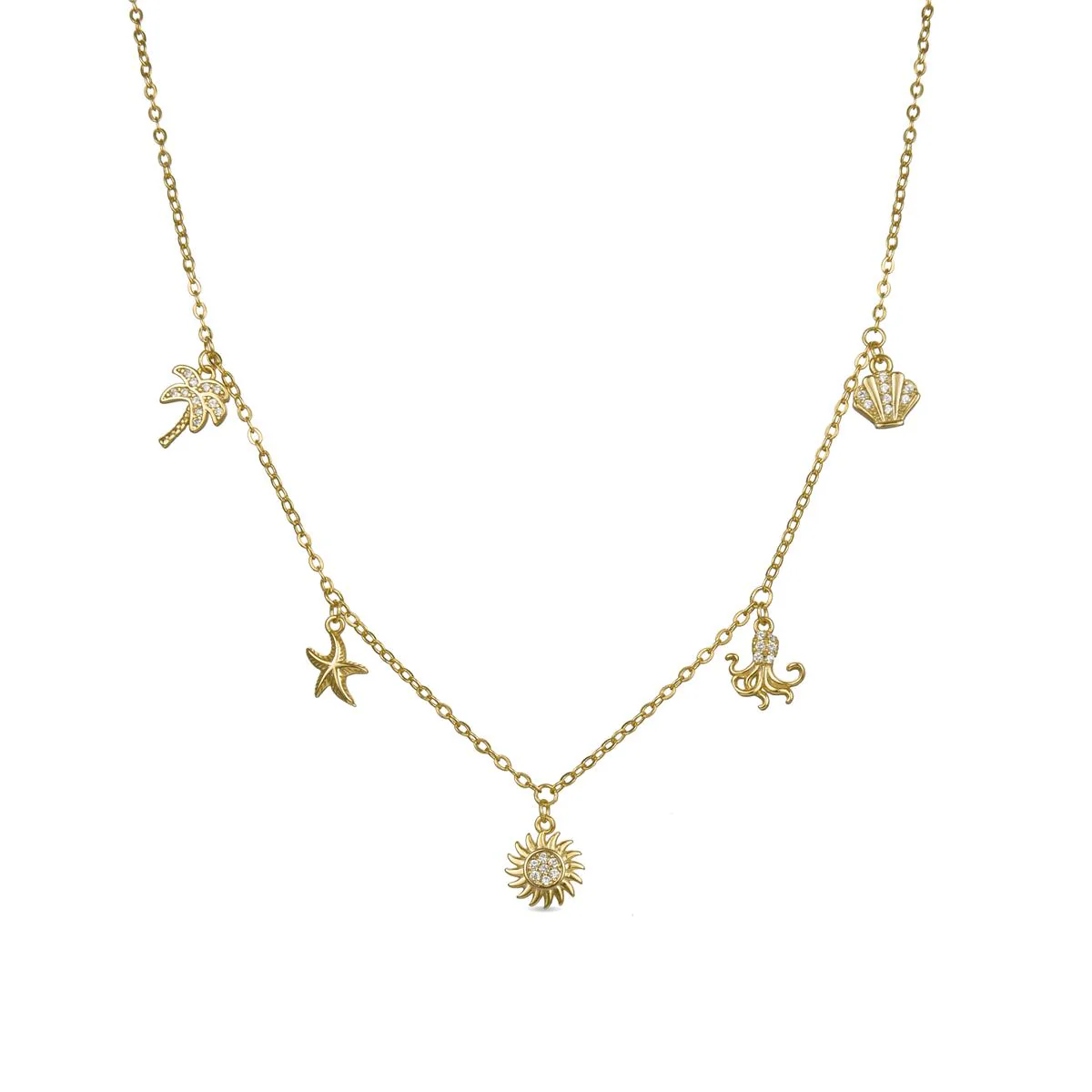 Collar Siuruk Plata De Ley 925 - Siuruk AMARILLO